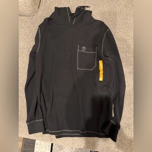 Black Long Sleeve Mens Timberland Hoodie